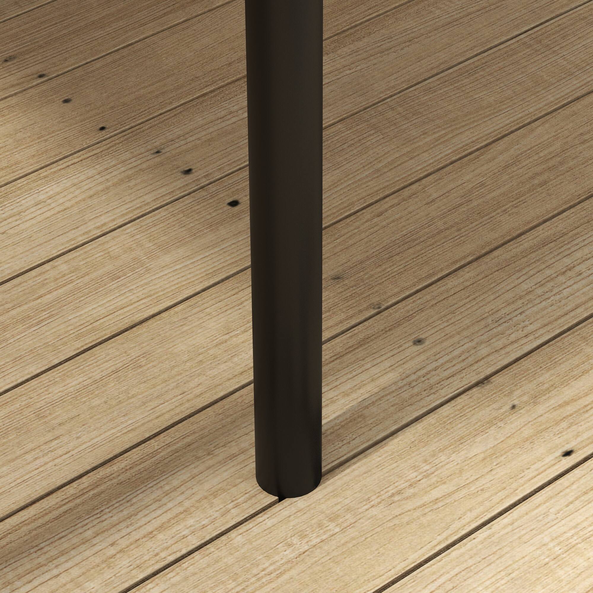 Alt View 8. Outsunny - 10' x 13' 84C-116 Model Gazebo Canopy Replacement, Outdoor Gazebo Cover Top Roof Replacement with Vents and Drain Holes - Cream White.