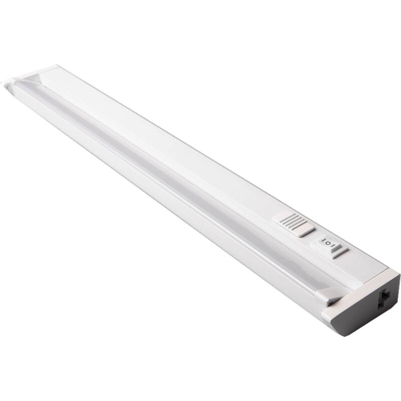 Angle. Westek - Westek 12 in. L White Plug-In LED Undercabinet Light 375 lm.