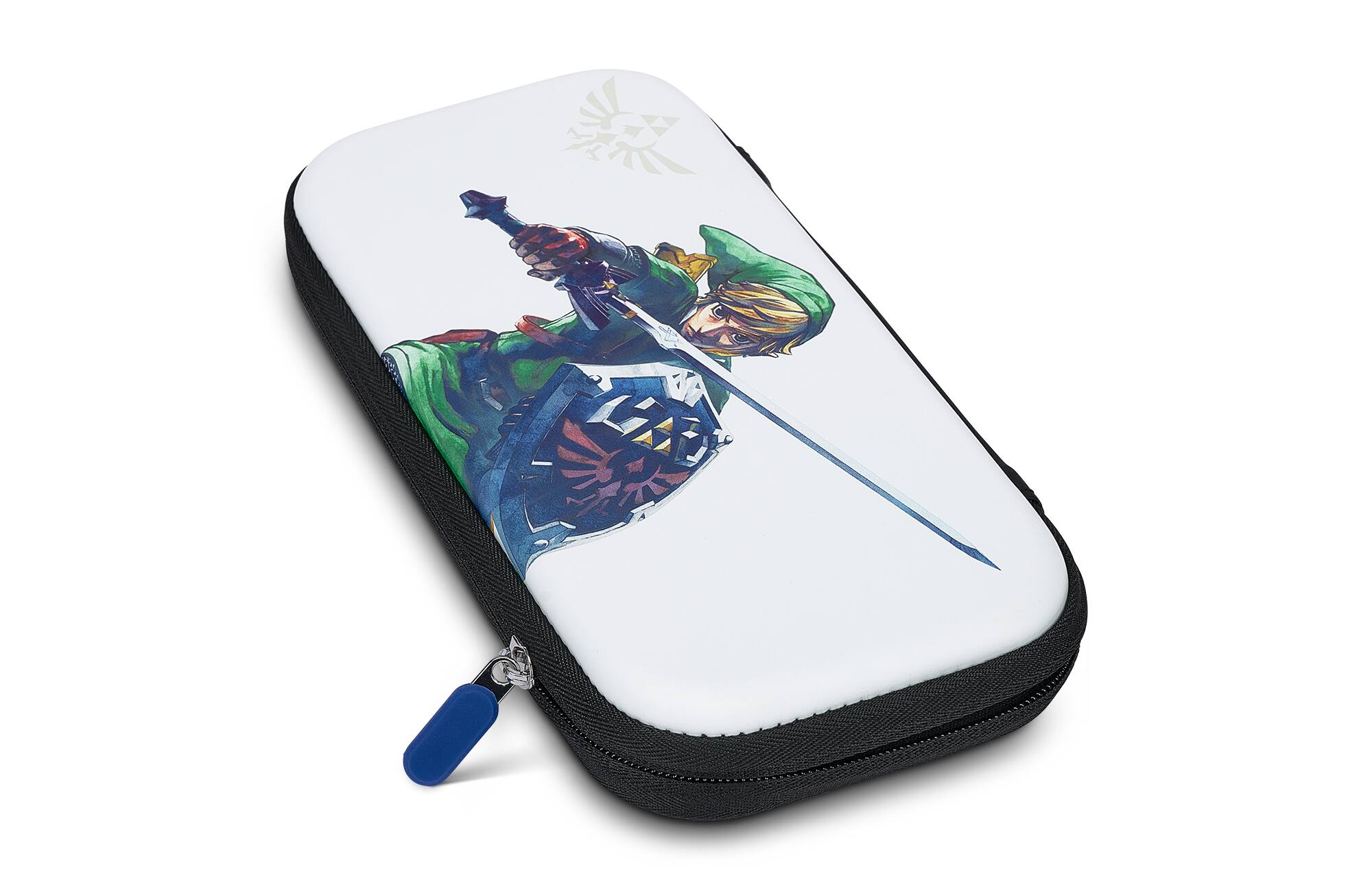 Angle Zoom. PowerA - Slim Case for Nintendo Switch - OLED Model, Nintendo Switch or Nintendo Switch Lite - Master Sword Defense.