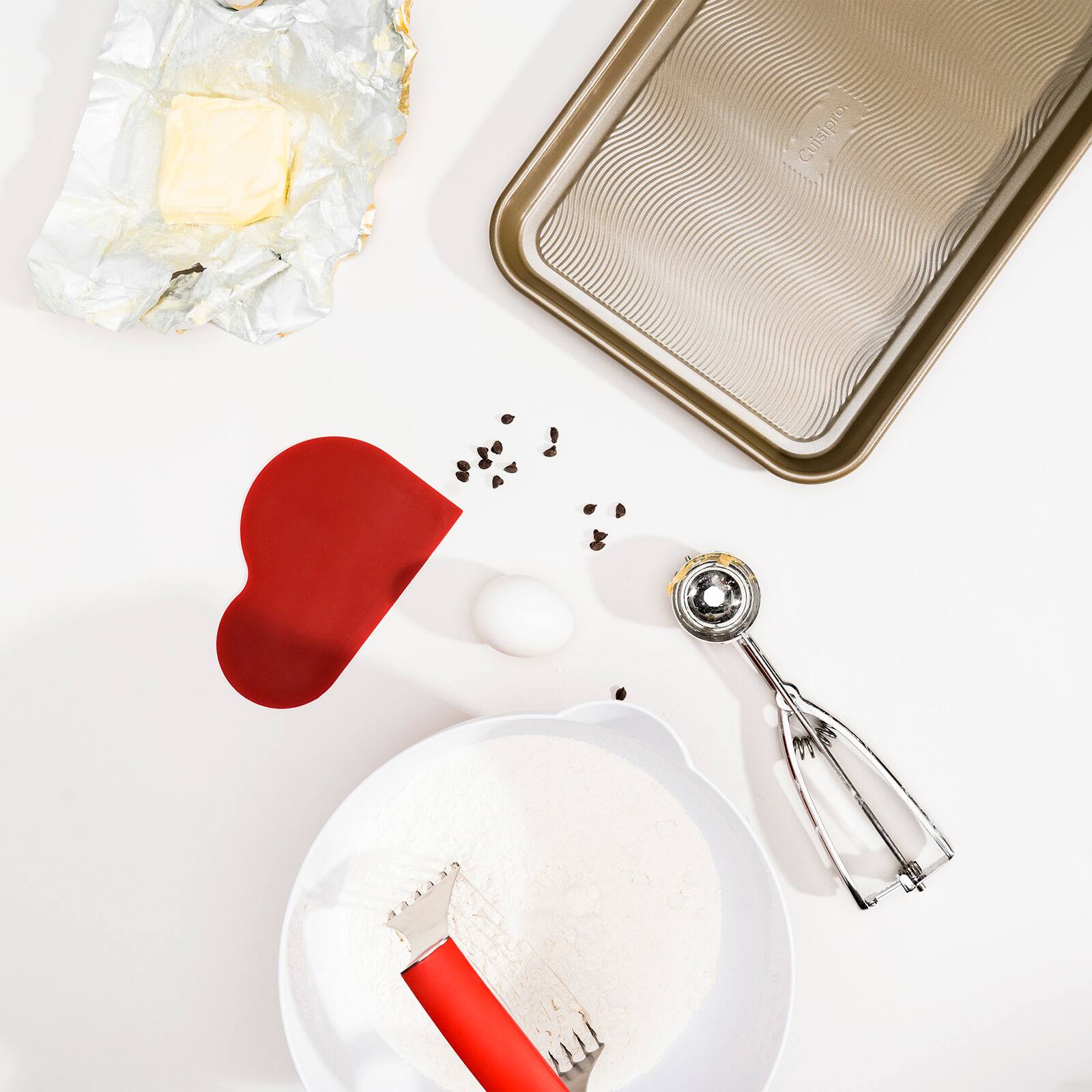 Alt View 4. Cuisipro - 5.25 Inch Deluxe Pastry Blender, Red - Red.