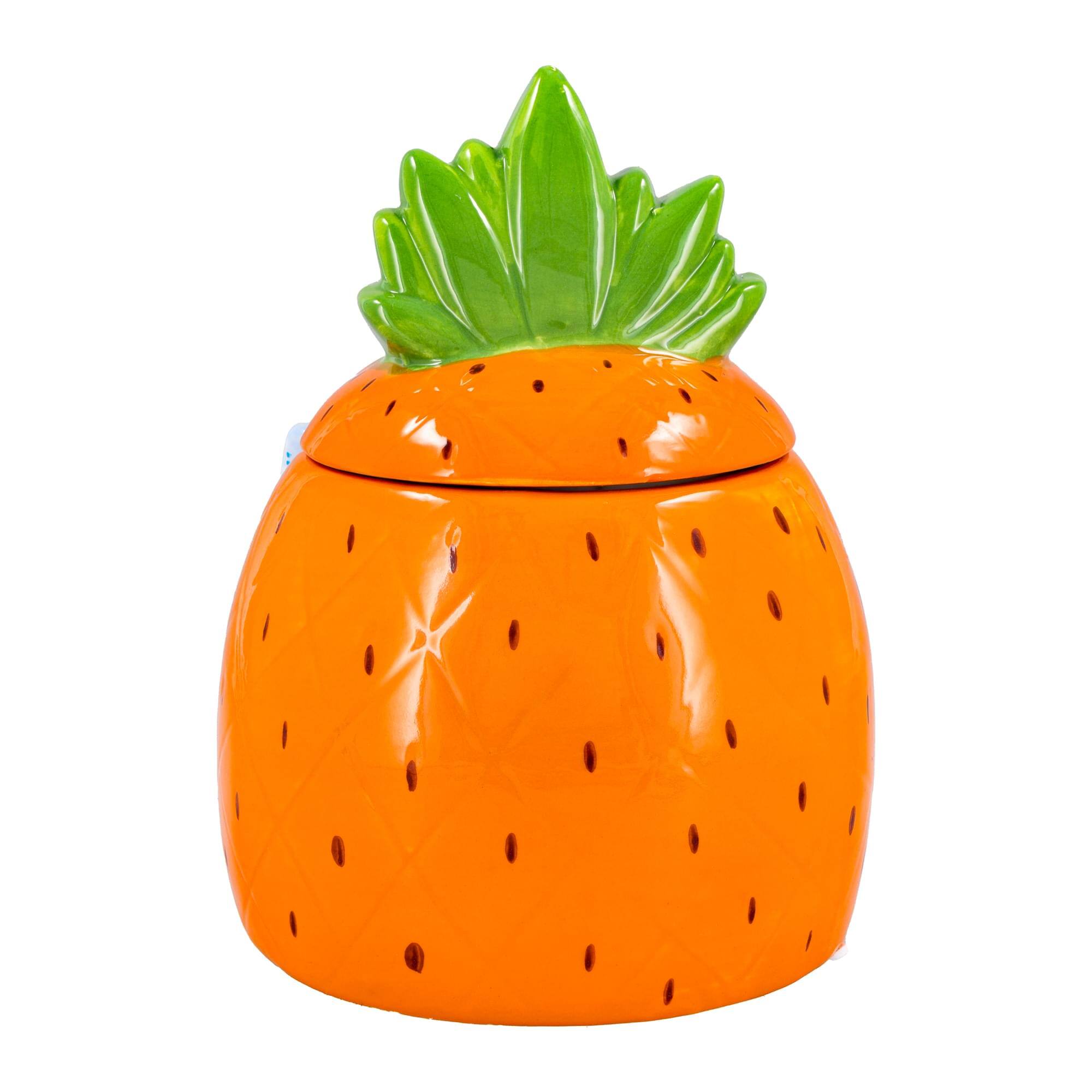 Alt View 1. Silver Buffalo - Nickelodeon SpongeBob SquarePants Pineapple House Sculpted Ceramic Snack Jar - Multi-Colored.