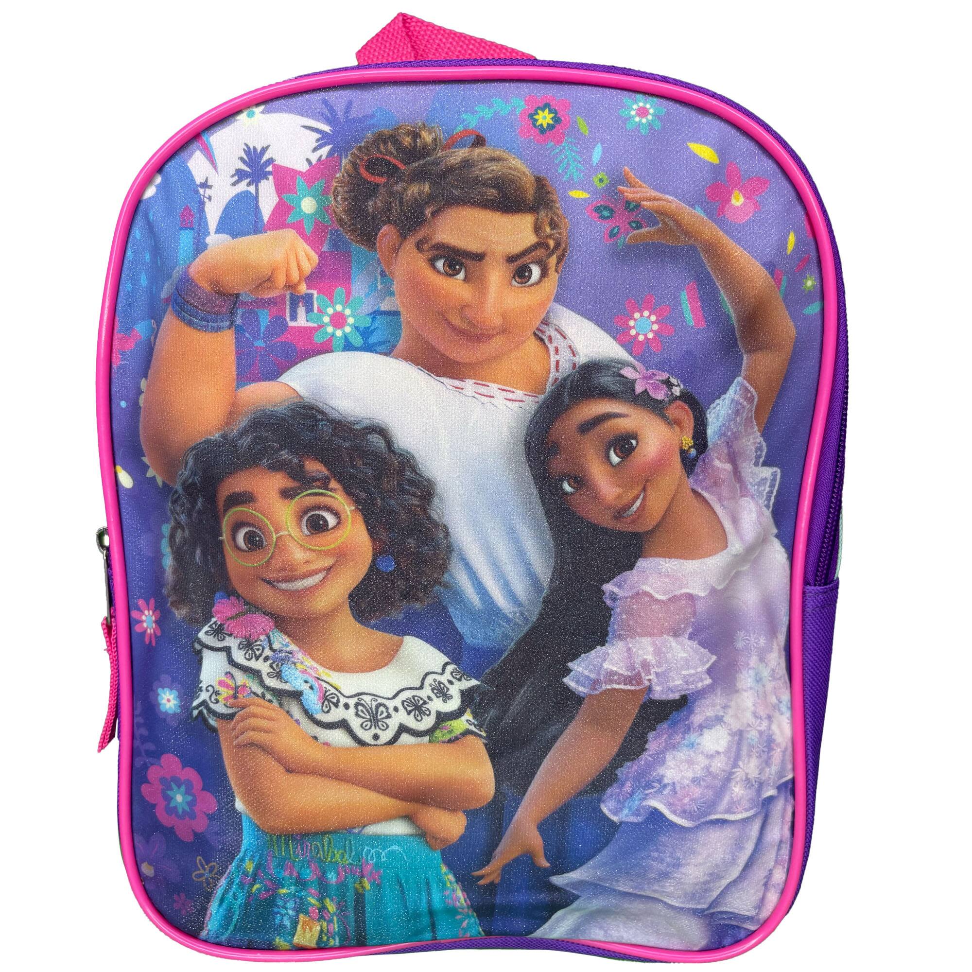 Alt View 1. Disney - Disney's Encanto Family Mini Purple School Backpack 11" for Kids - Assorted Pre-Pack.