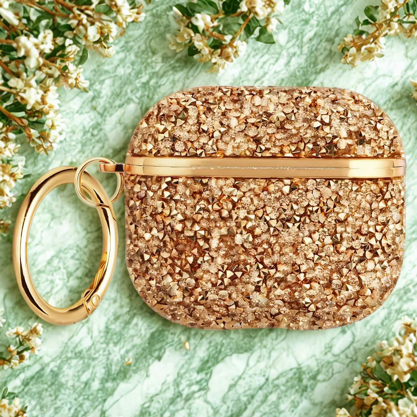 Entronix - Enronix Luxury Diamond Case for AirPods 3rd Generation - Rose