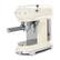 Angle. SMEG - SMEG Semi-Automatic Espresso Machine with 15 bar pressure - Cream.
