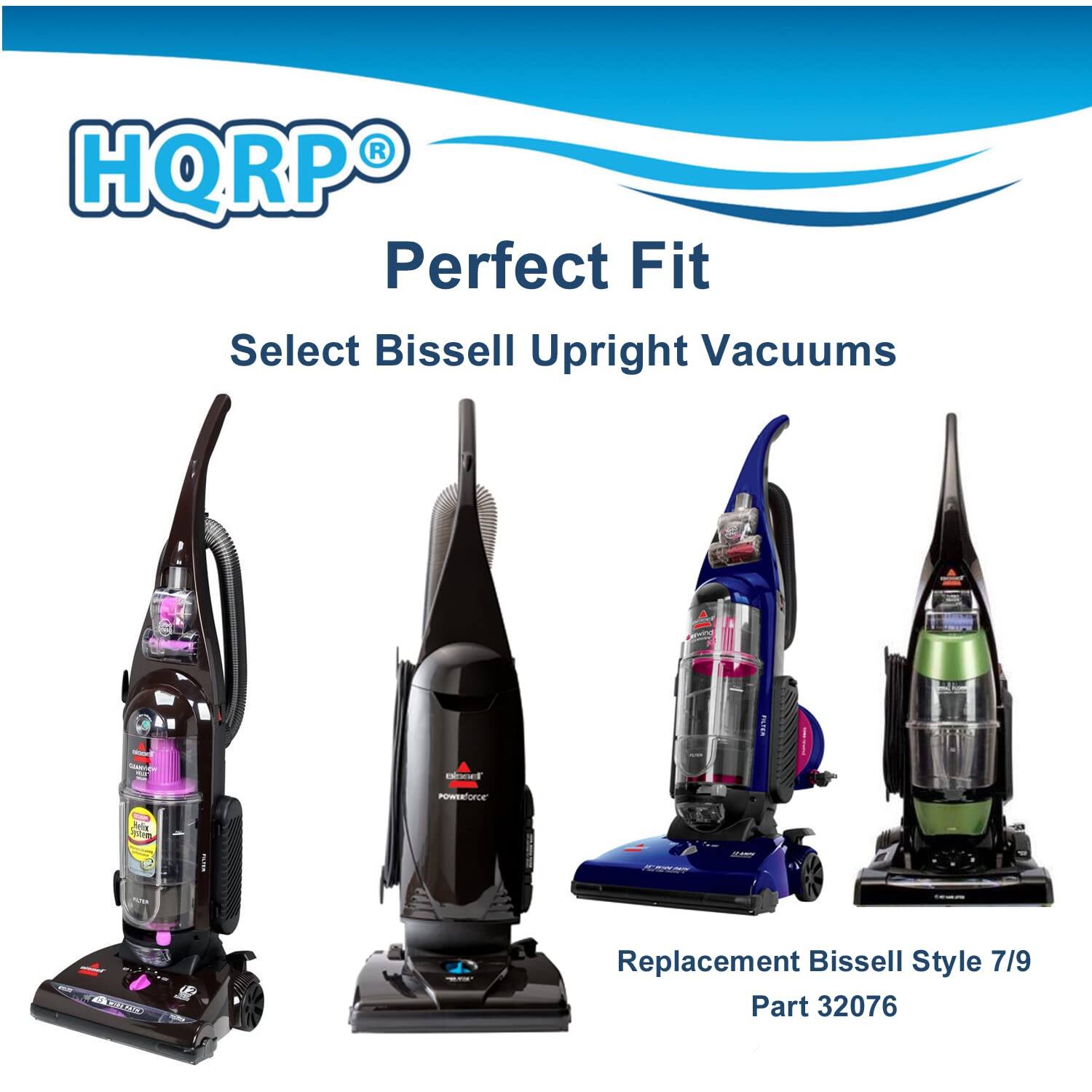 HQRP Perfect Fit Select Bissell Upright Vacuums  
Replacement Bissell Style 7/9 Part 32076