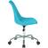Alt View 15. OSP Home Furnishings - Emerson Office Chair - Teal.