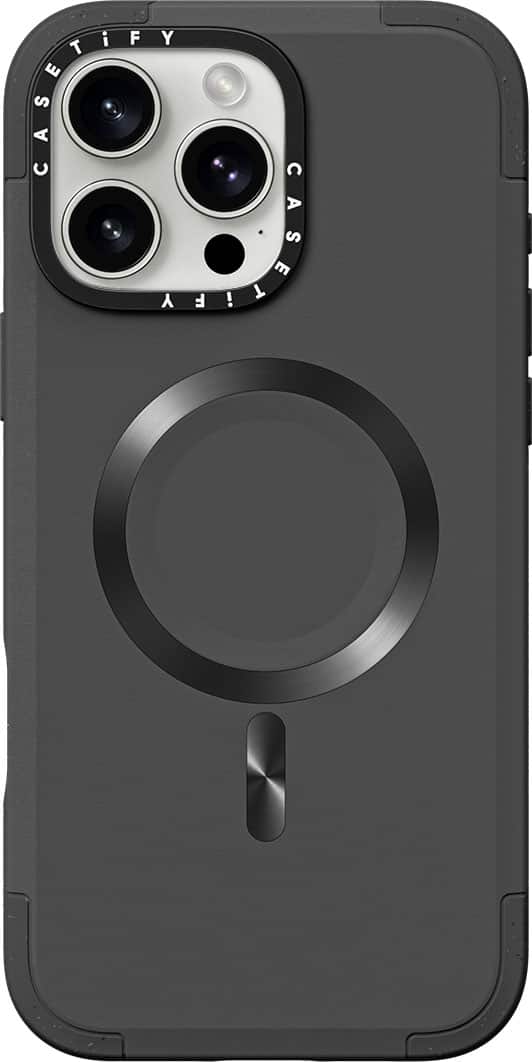 CASETiFY - Force Case with MagSafe for Apple iPhone 16 Pro Max - Smoke - Front_Zoom