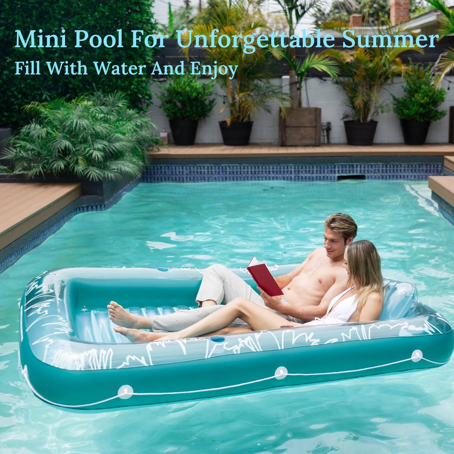 Mini Pool For Unforgettable Summer Fill With Water And Enjoy