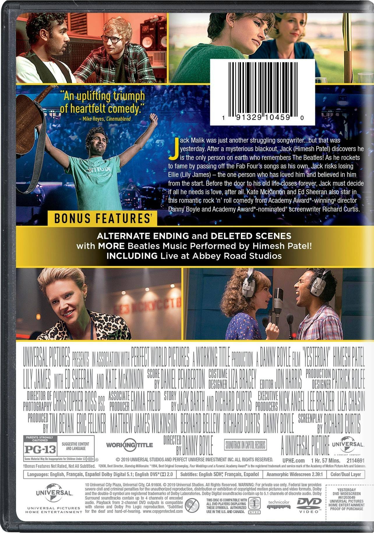 Angle. Yesterday [DVD].