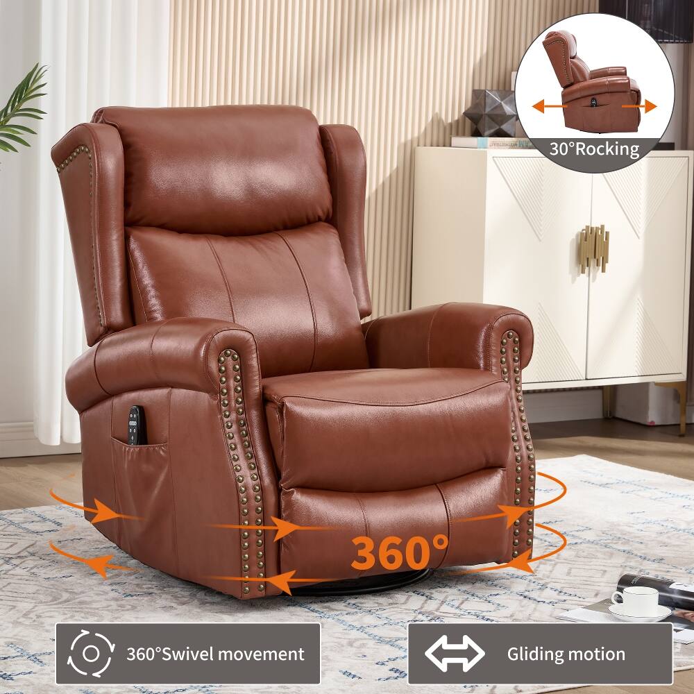 30° Rocking  
360° Swivel movement  
Gliding motion
