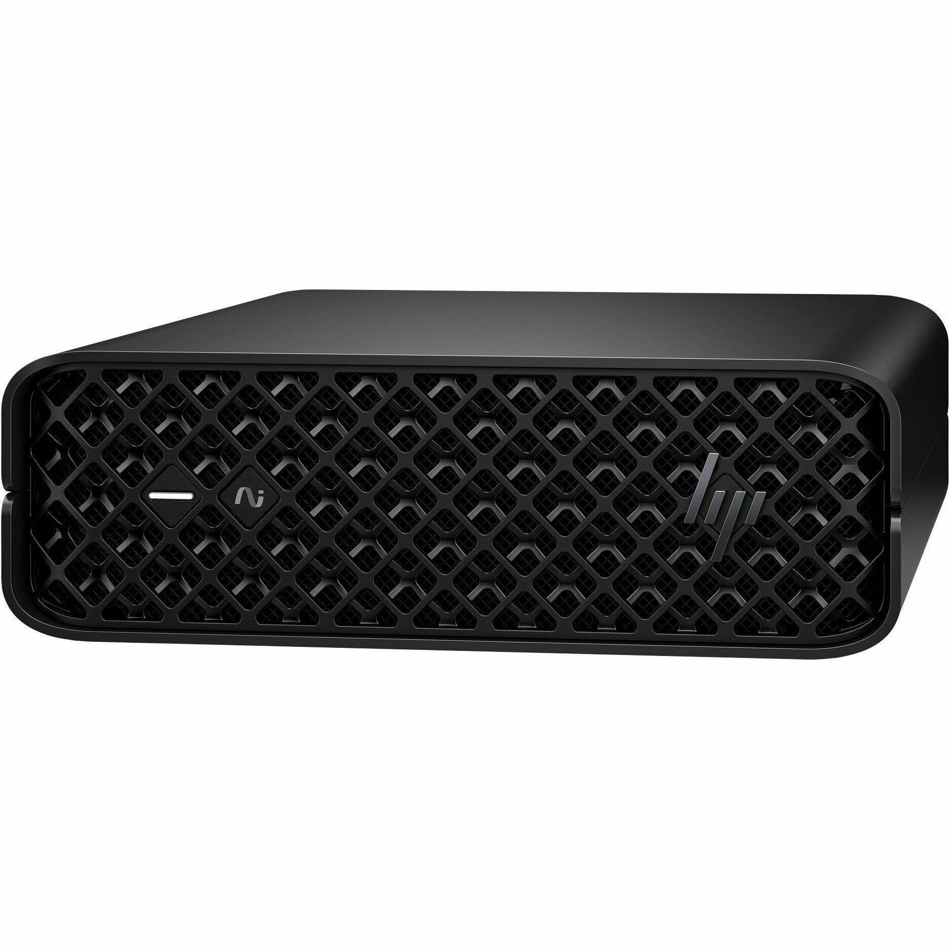 Alt View 7. HP - HP Z2MiniG1i - Intel Ultra 7 - 32GB - 512GB SSD - RTX A1000 - Win 11 Pro - Wi-Fi 7 - Black.