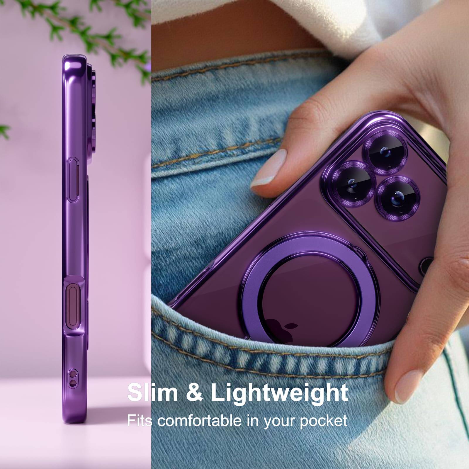 Slim & Lightweight  
Fits comfortably in your pocket