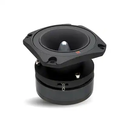 Front. Powerbass - PowerBass PBX-PRO3H - 3" Compression Horn Tweeter - Sold Individually - Black/Gray.