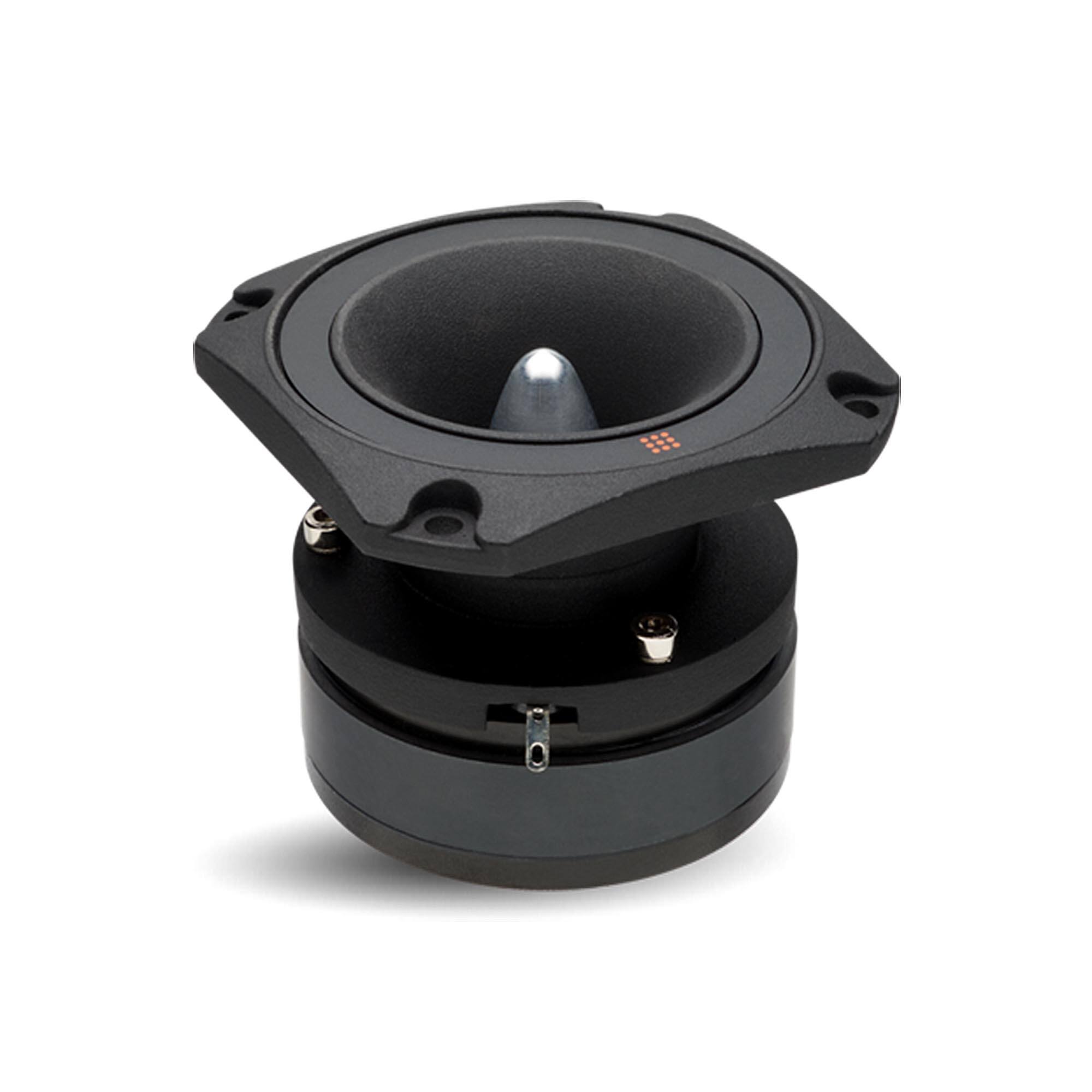 Front. Powerbass - PowerBass PBX-PRO3H - 3" Compression Horn Tweeter - Sold Individually - Black/Gray.
