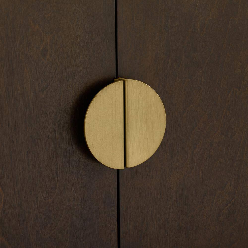 Alt View 4. Crosley Furniture - Blair Bar Cabinet - Dark Brown.