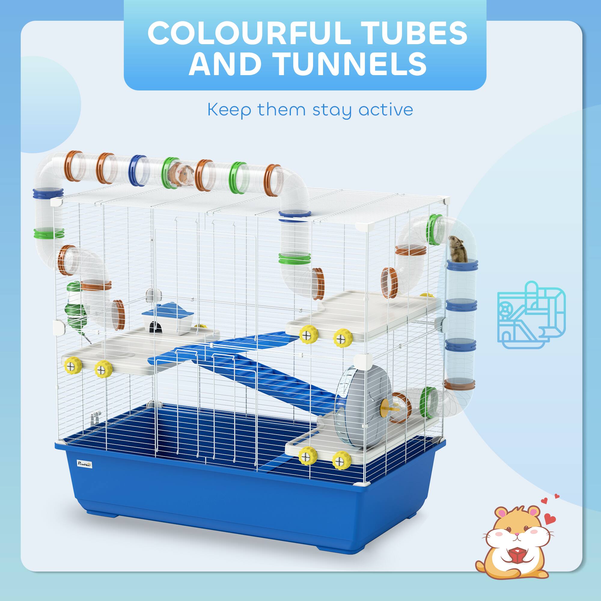 COLOURFUL TUBES AND TUNNELS  
Keep them stay active
