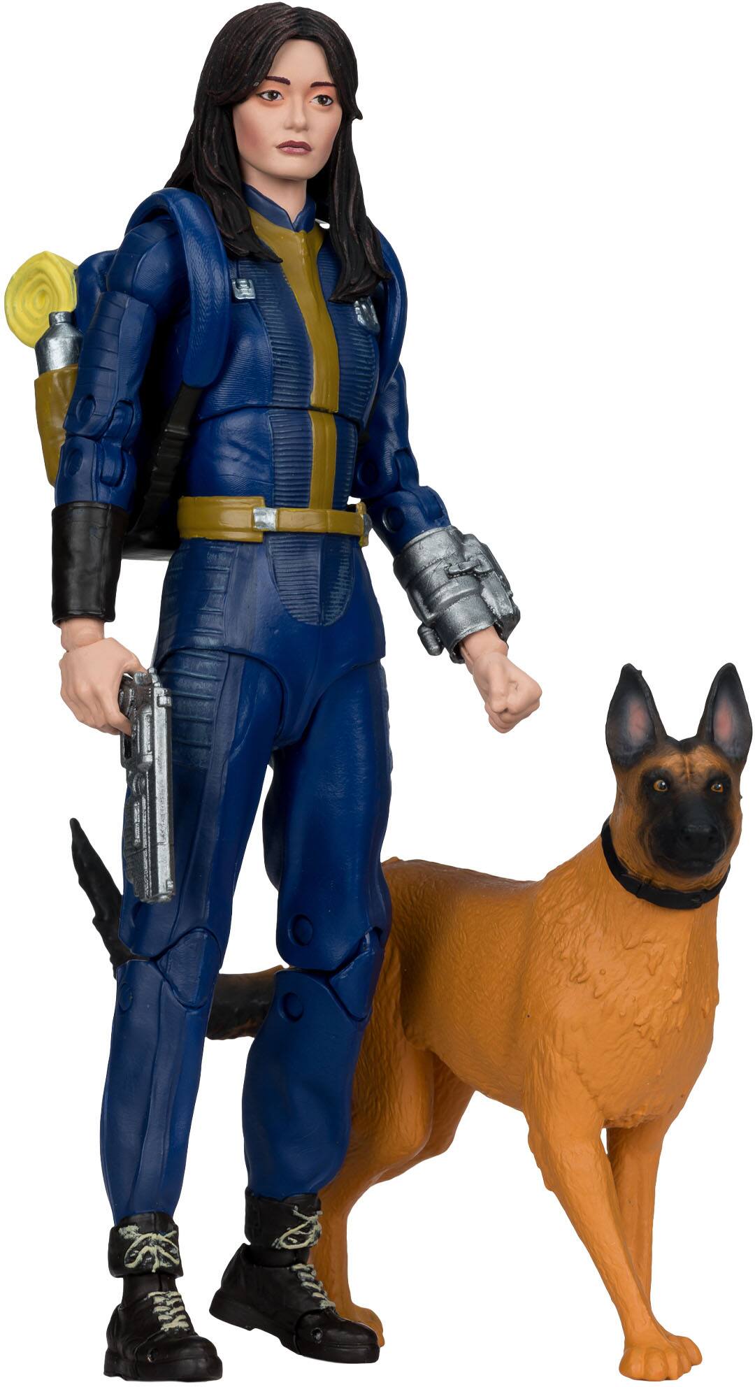 Angle. McFarlane Toys - Fallout - Lucy 7" Figure - McFarlane Elite Edition #6.