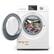 Angle. Koolmore - 2.7 cu. ft. Stackable Front Load Compact Washing Machine in White, FLW-3CWH. - White.