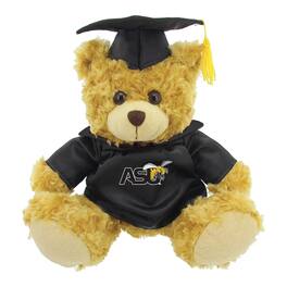 Jardine - /Brown Alabama State Hornets 12'' Graduation Plush Bear - Black