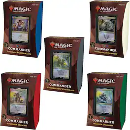 Wizards of The Coast - Magic: The Gathering TCG: Strixhaven Commander Deck Bundle