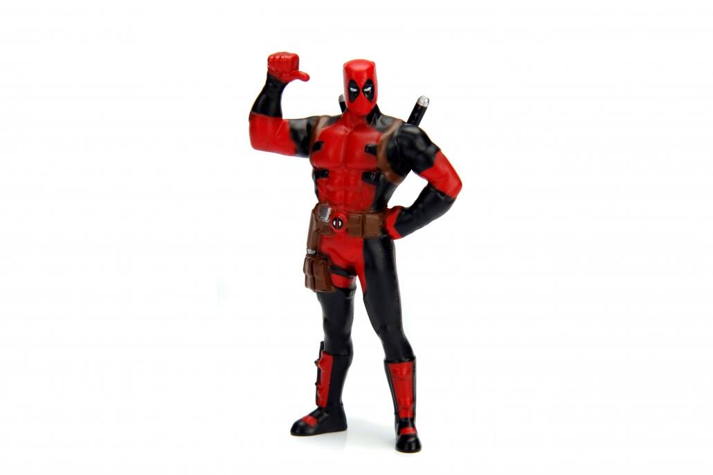 Alt View 3. Jada - Deadpool Taco Truck with Deadpool Diecast Figurine "Marvel" Series 1/24 Diecast Model by Jada.