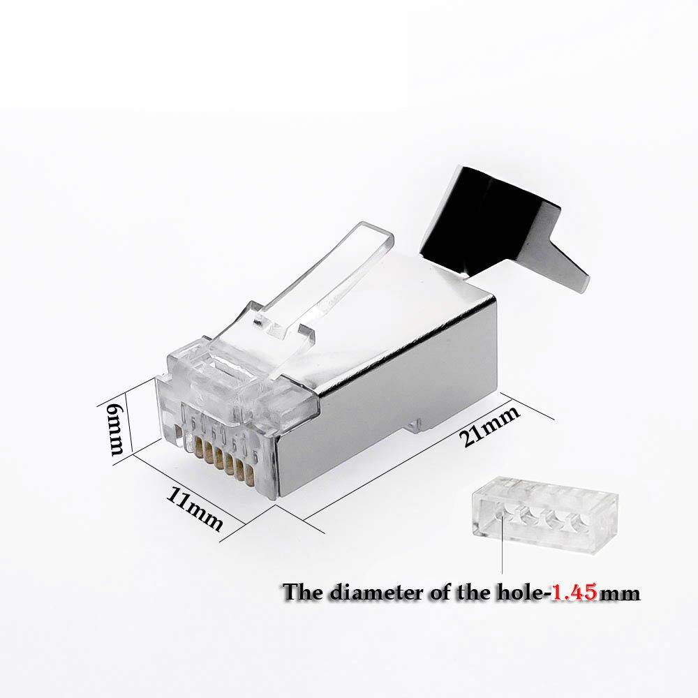 6mm  
11mm  
21mm  

The diameter of the hole-1.45mm