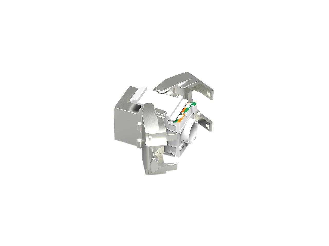 Alt View 3. Nippon Labs - Nippon Labs 60CAT8-KEY Cat.8 RJ45 Tool-Less Shielded Keystone Jack.
