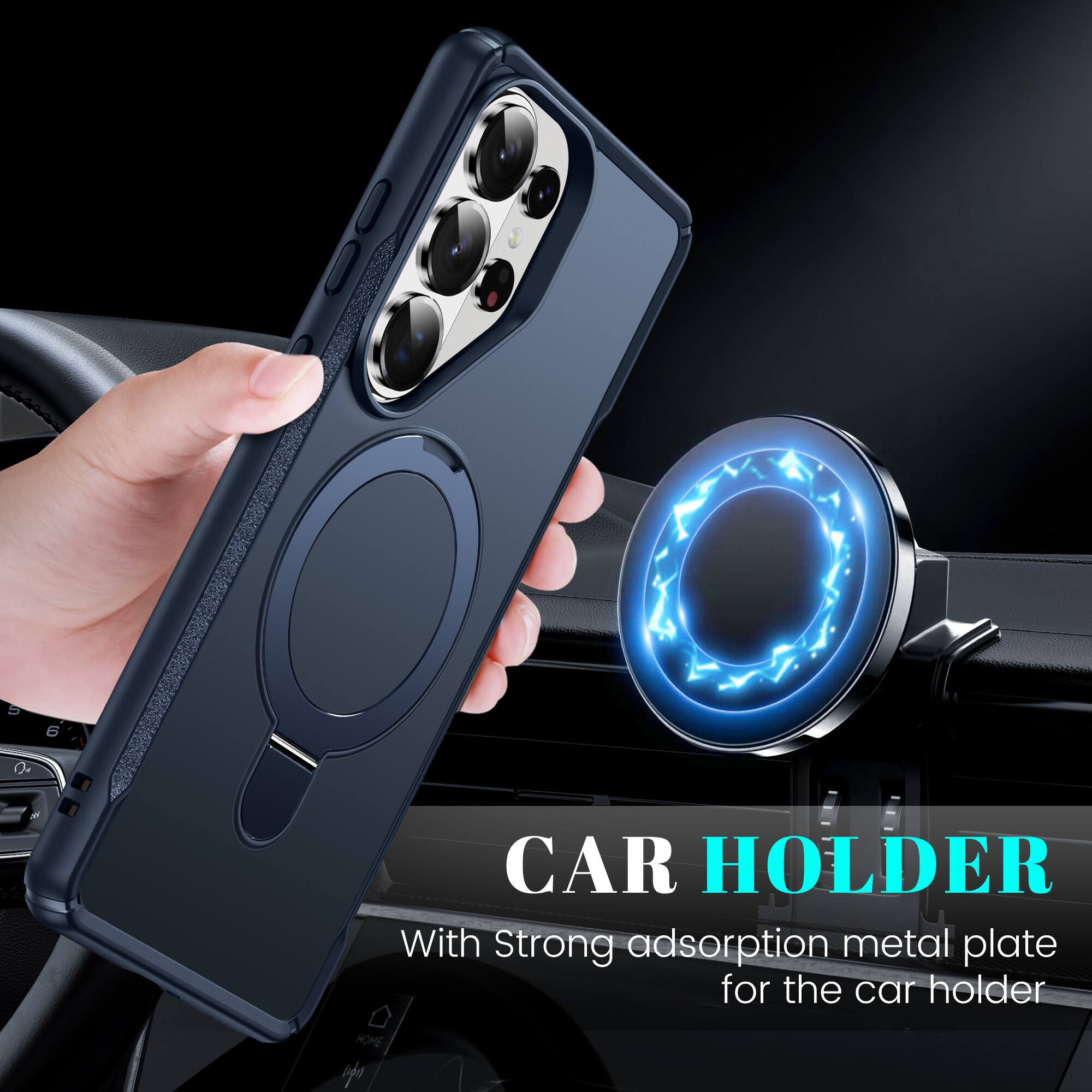 CAR HOLDER  
With Strong adsorption metal plate for the car holder