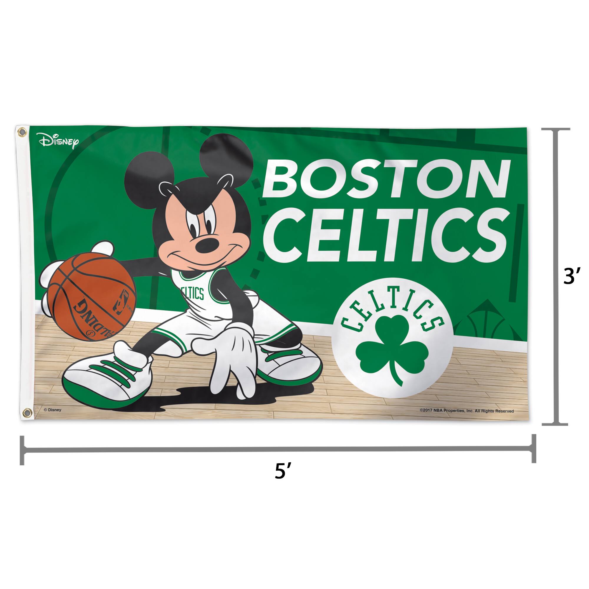 Disney 5' ALDING S BOSTON CELTICS 3' SLTICS CHLTIES + CEmP CU0? BA CEL - A mightr Rsrved 5'