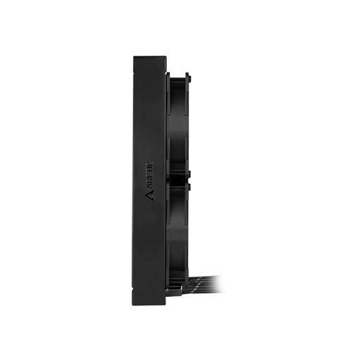 Alt View 1. Arctic - ARCTIC ACFRE00106A Liquid Freezer II 280 A-RGB - Multi-Compatible All-in-one A-RGB CPU AIO Water Cooler, Black - Black.