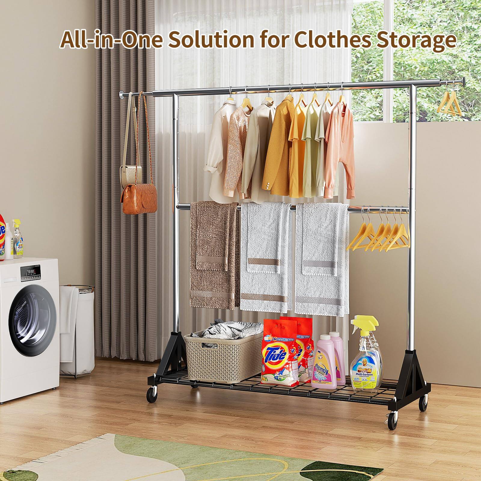 All-in-One Solution for Clothes Storage