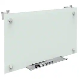 Quartet - Infinity Magnetic Glass Cubicle Dry-Erase Whiteboard, 2.5' x 2'