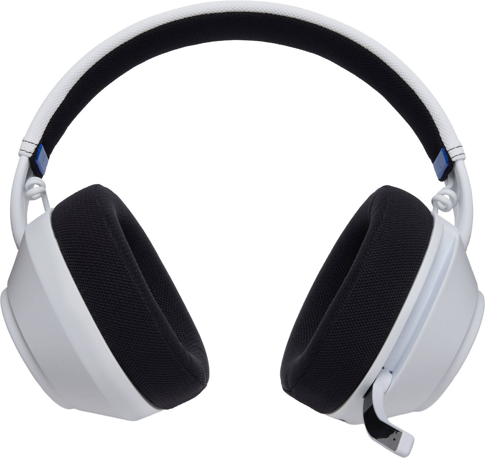 Back. LucidSound - LS500P Wireless Over Ear Bluetooth Gaming Headset for PlayStation - White.