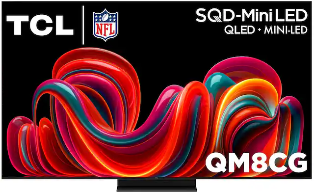 TCL NFL
SQD-Mini LED
QLED + MINI-LED
QM8CG