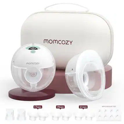 momcozy: dO OO momcozY 2 . 1 - 1 0n 17mm 19mm 21 mm NIPPLE MEASURE TOOL I w 19mm 19mm wuta 21mg I