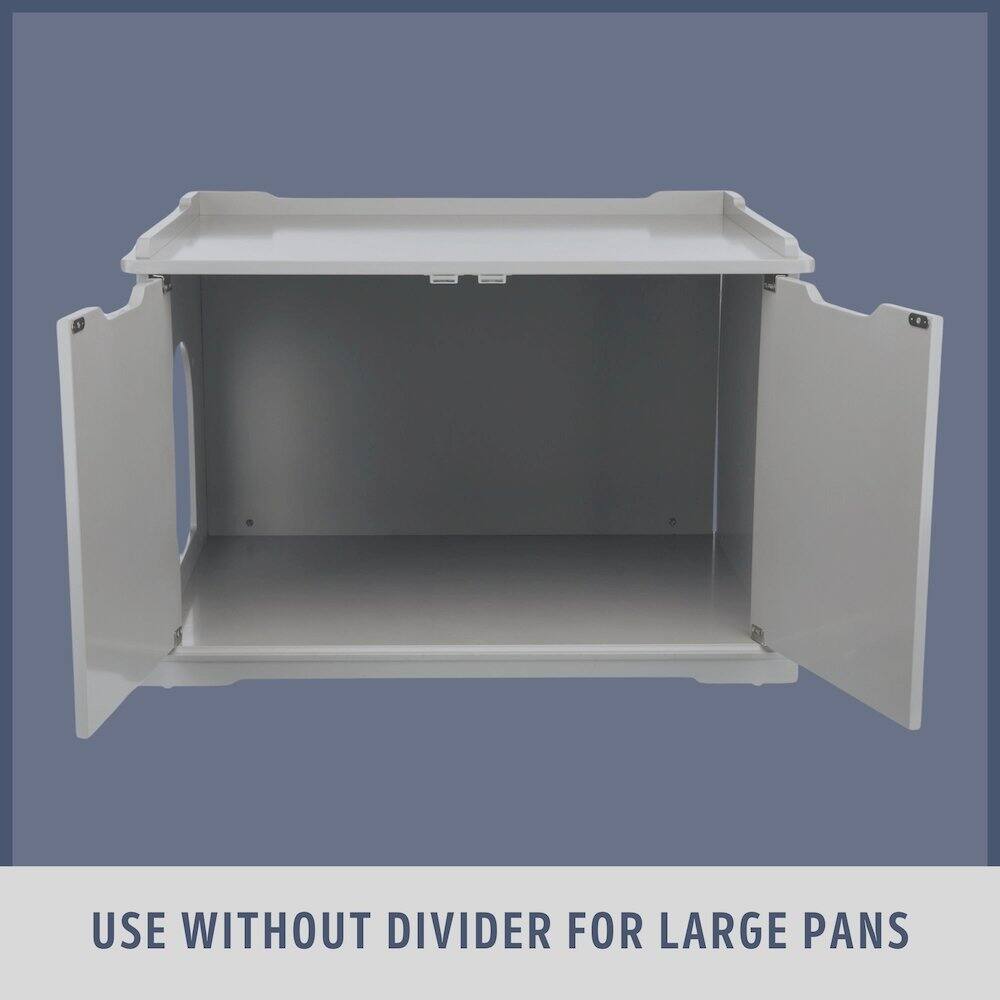 USE WITHOUT DIVIDER FOR LARGE PANS