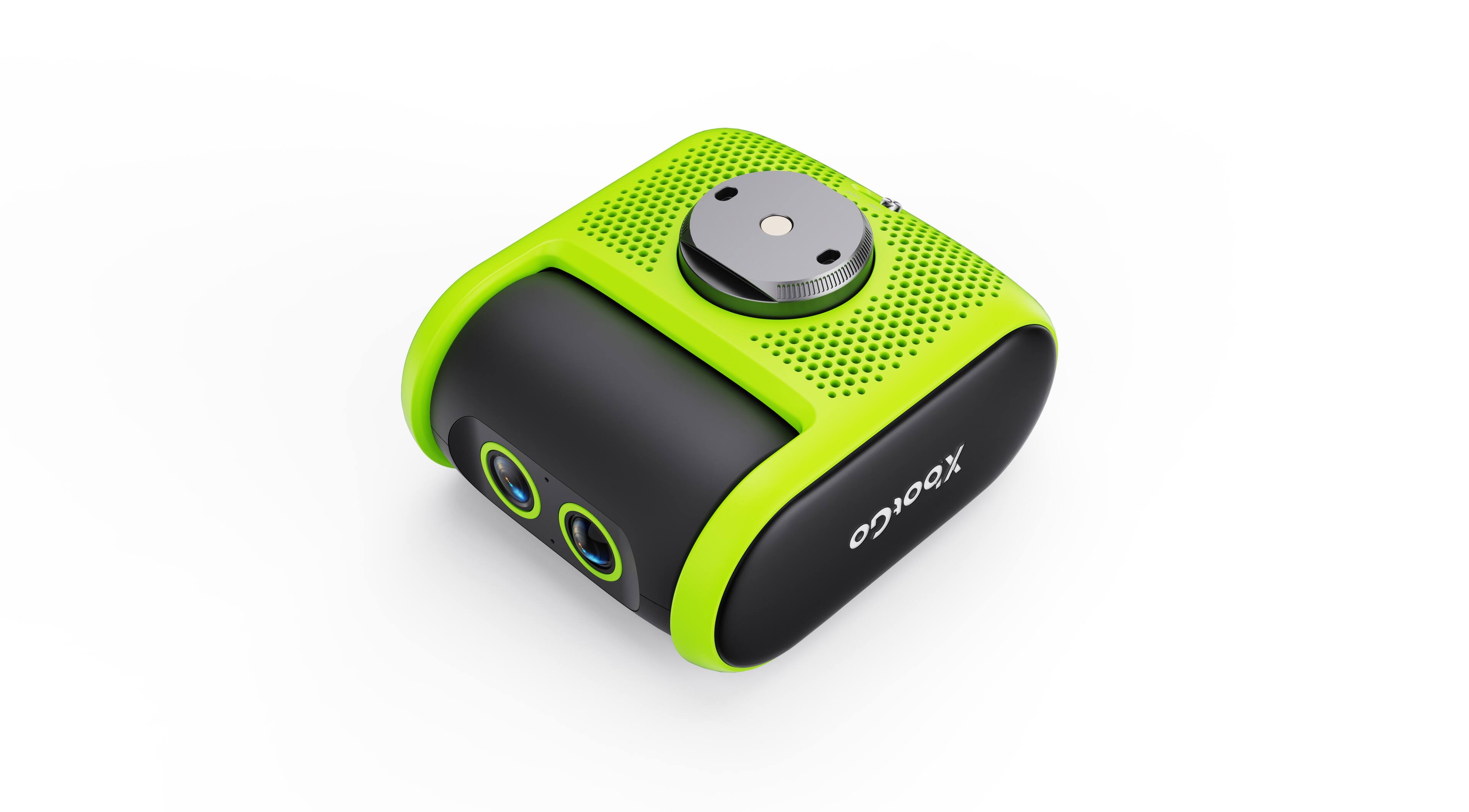 Alt View 9. XbotGo - Falcon AI Sports Camera, 4K Auto-Tracking Action Cam for Team Sports, Dual Lens with Live Streaming, No Subscription - Edge Green.