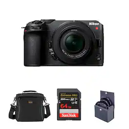 Bundle - Nikon - Z 30 DX-Format Mirrorless Camera 16-50mm Lens, w/Included Value