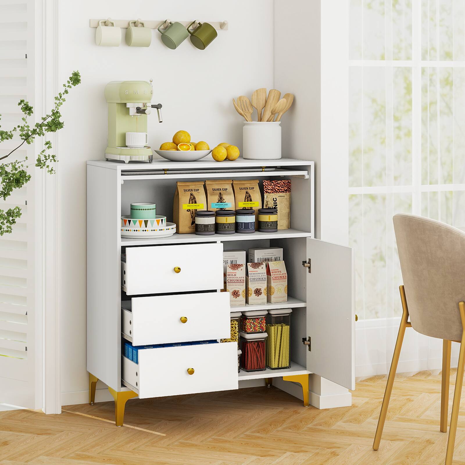 Sure, here is the corrected and grouped text from the image:

- SMEG
- SAVOUR CUP
- BROWNIE MIX
- WHITE CHOCOLATE CHUNKS
- CHOCOLATE CHUNKS
- MIX
- WHITE CHOCOLATE CHUNKS
- CHOCOLATE CHUNKS