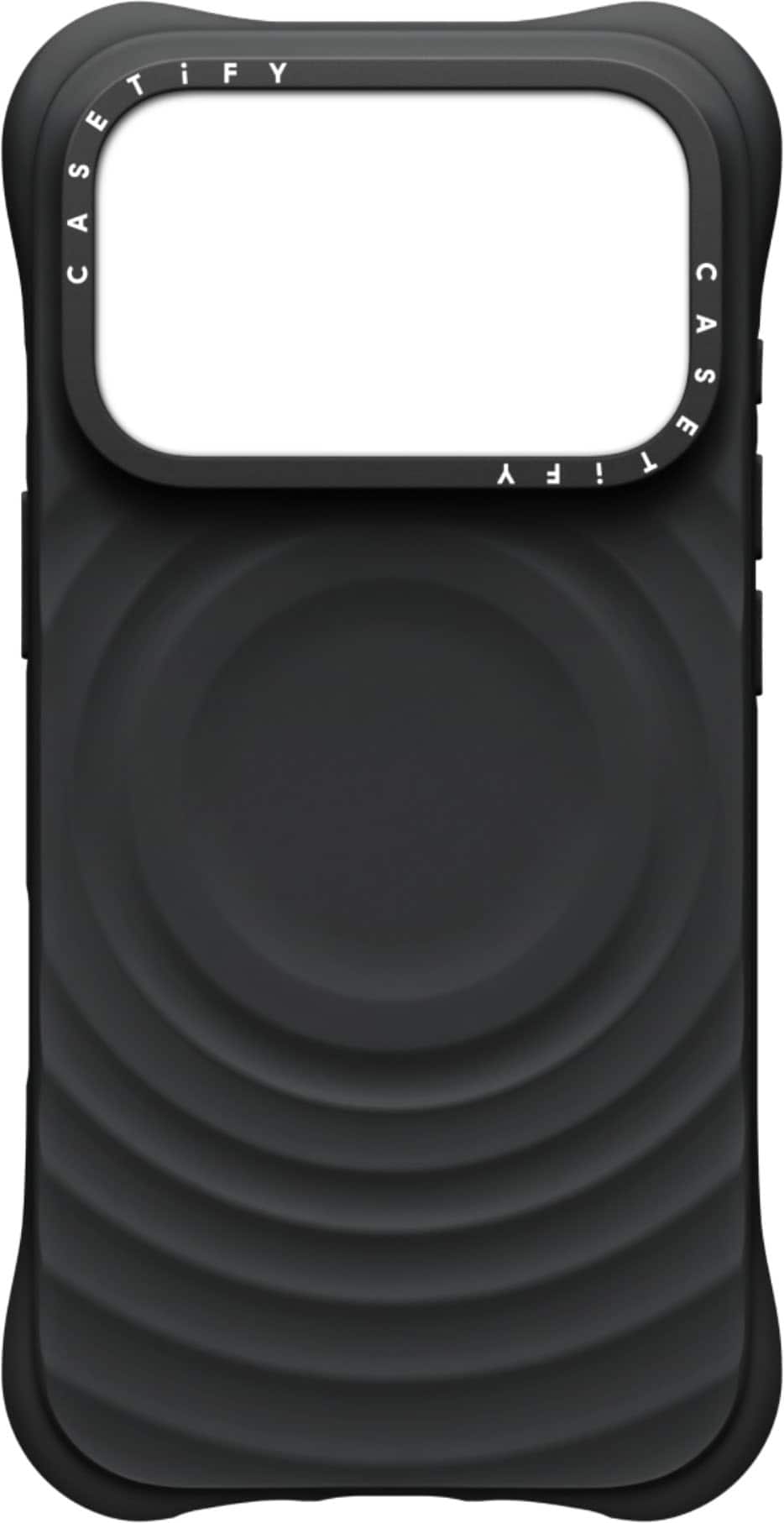 CASETiFY - Apple iPhone 17 Pro Ripple Case - Black - Front_Zoom