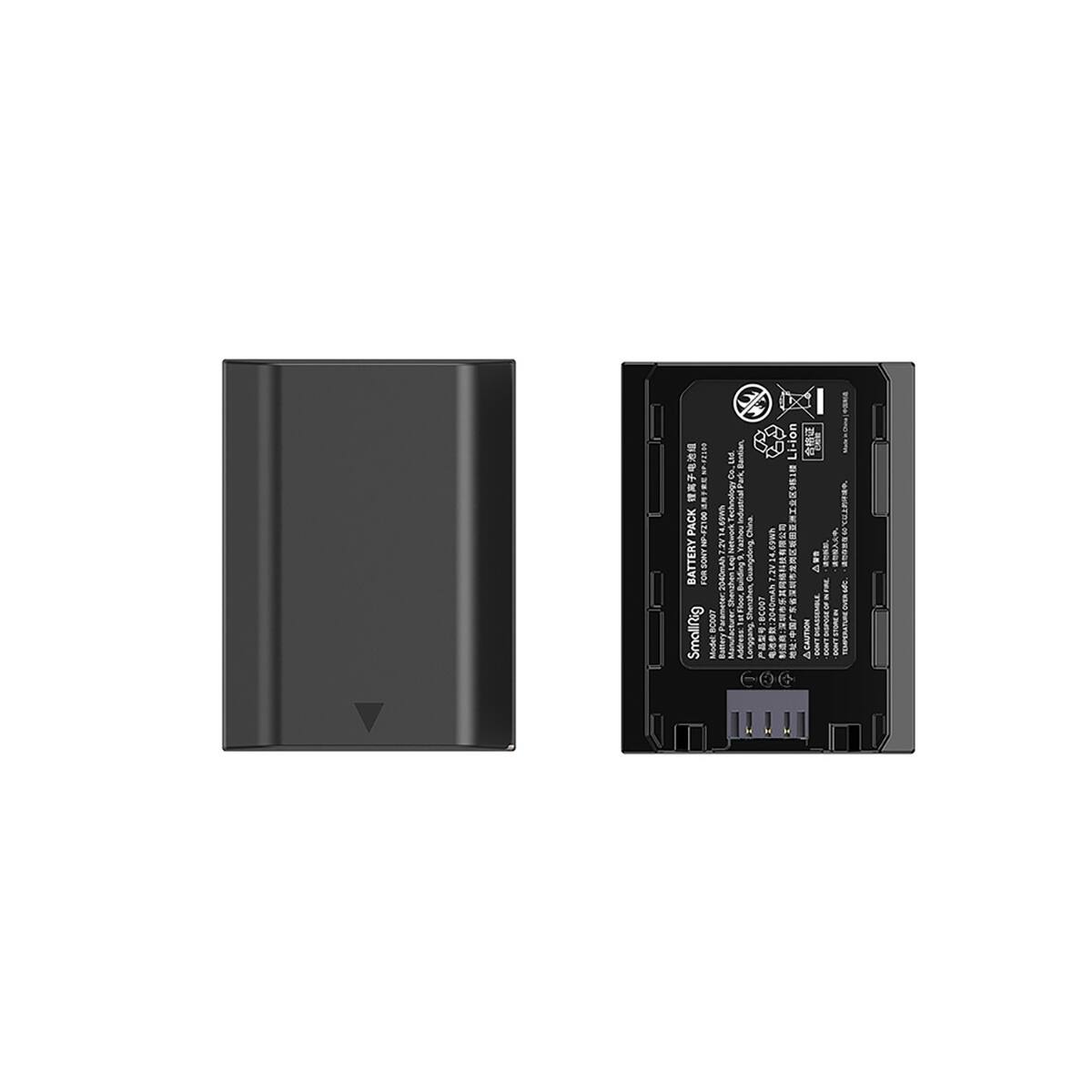 PACK BATTERY FOR SmallRig  
BC007 Model  
LM  
BC007  
Li-ion 91