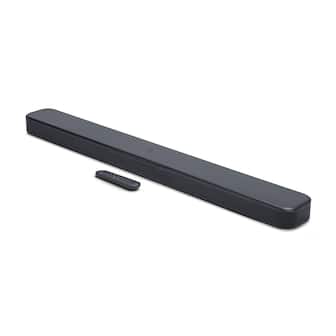 Front. JBL - BAR300MK2 5.0 Soundbar with Dolby Atmos - Black.