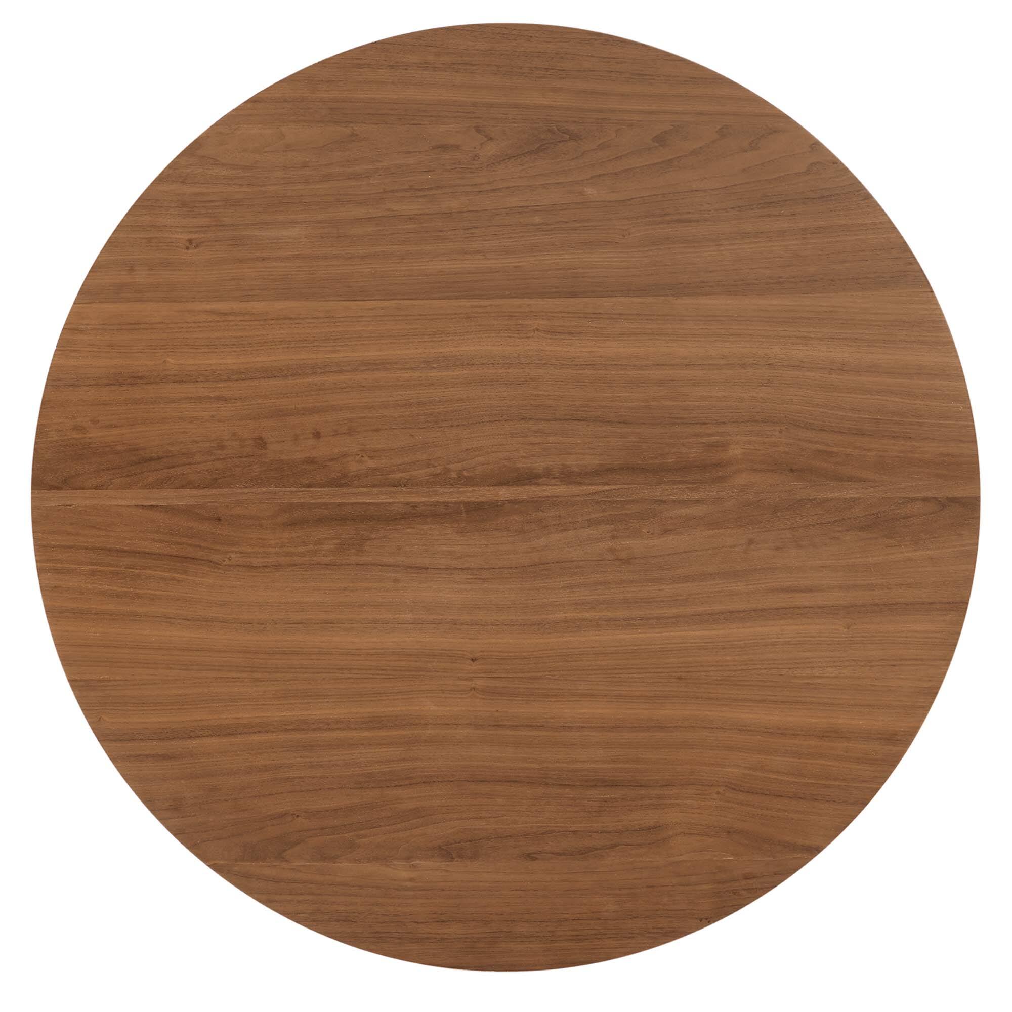 Alt View 2. Modway - Amuse 40" Dining Table by Modway - Black Walnut.