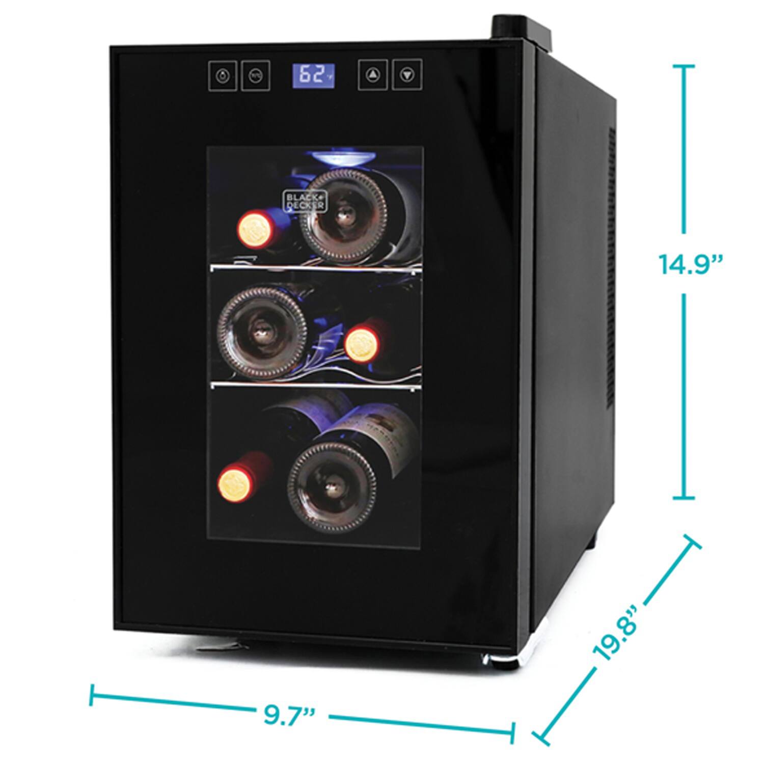 62 BLACK DECKER  
14.9"  
9.7"  
19.8"