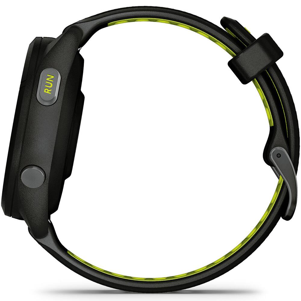 Alt View 7. Garmin - Forerunner 265S GPS Smartwatch 42 mm Fiber-reinforced polymer + 26-Month Warranty Protection Bundle - Black/Amp Yellow.