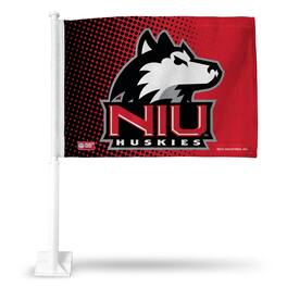 Rico Industries - Northern Illinois Huskies 11X14 Window Mount 2-Sided Car Flag - Multi