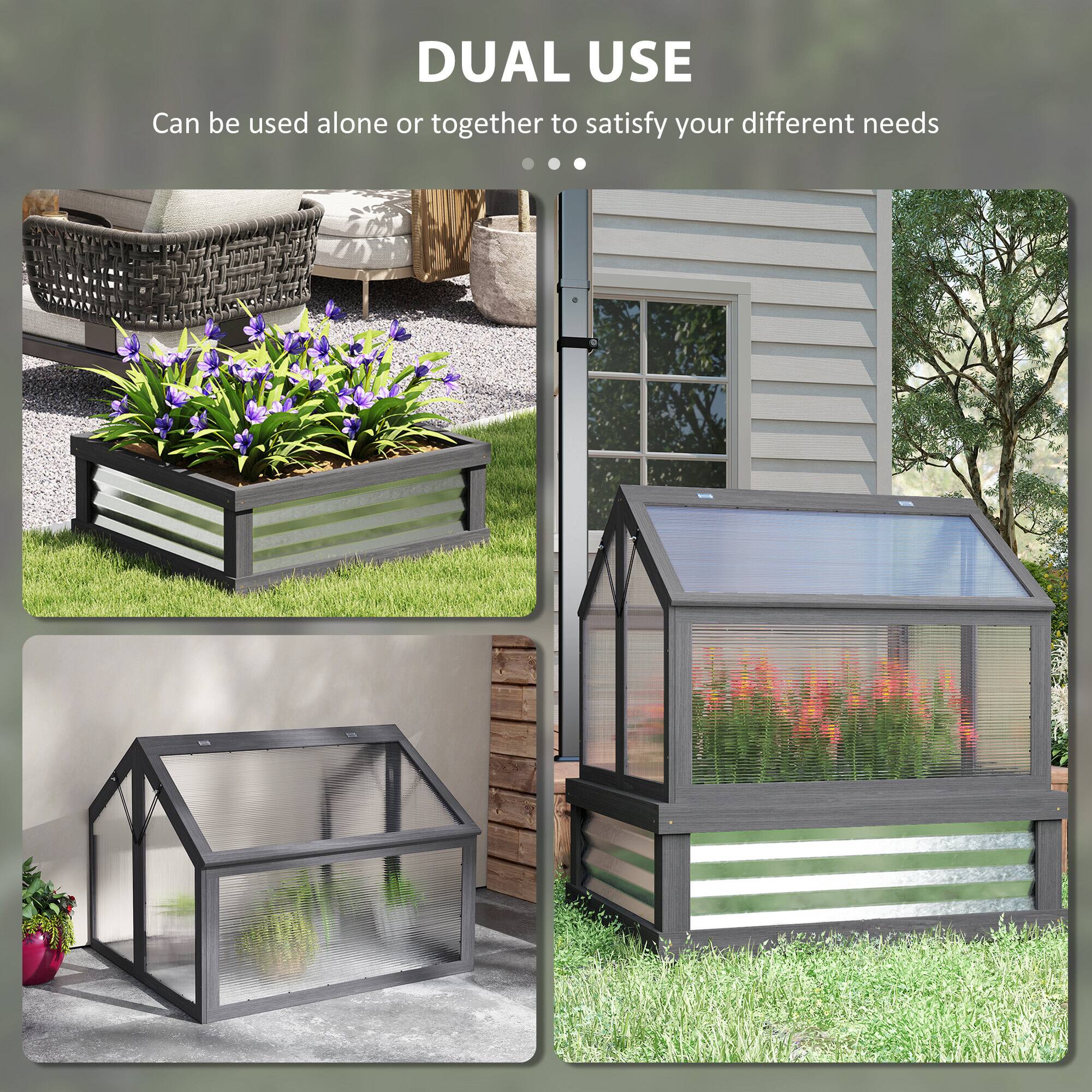 DUAL USE
Can be used alone or together to satisfy your different needs ...