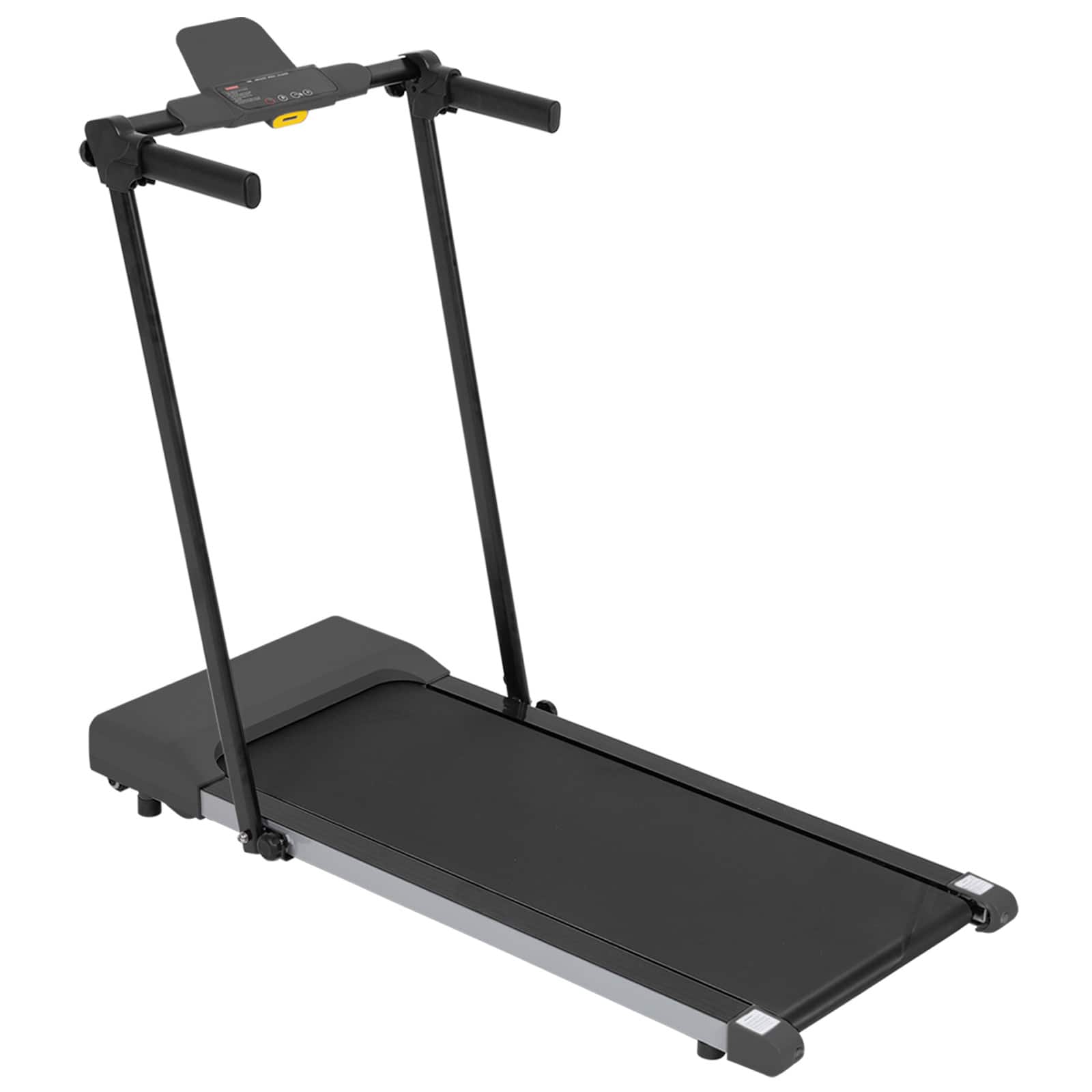 Tiramisubest - Home Treadmill with LED Display for Walking and Running - Black