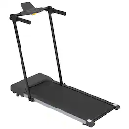 Lycvki - Home Treadmill LED Display Walking Running - Black