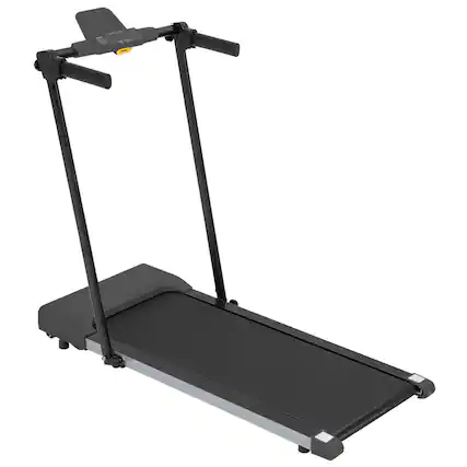 Front. Lycvki - Home Treadmill LED Display Walking Running - Black.